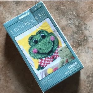 Frog Latch Hook Rug Kit Sealed Vintage Natura Neil